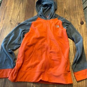 GUC Boys North Face 14/16 full zip hoodie, play condition